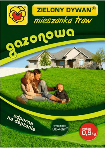 Mieszanka traw Zielony Dywan, trawa gazonowa